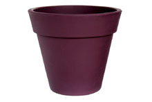 Pot pour plantes,plastique - Giovinazzo Prune, 35cm 32cm H