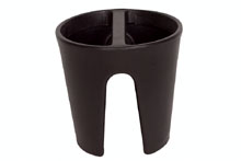 Pot pour plantes pour balcon,plastique - Balconee Noir, 30cm 30cm H