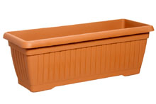 Caisse pour plantes,plastique - CosteTerracotta, 40x20cm 17.3cm H