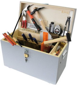 Caisse de maon avec outils - 35 outils